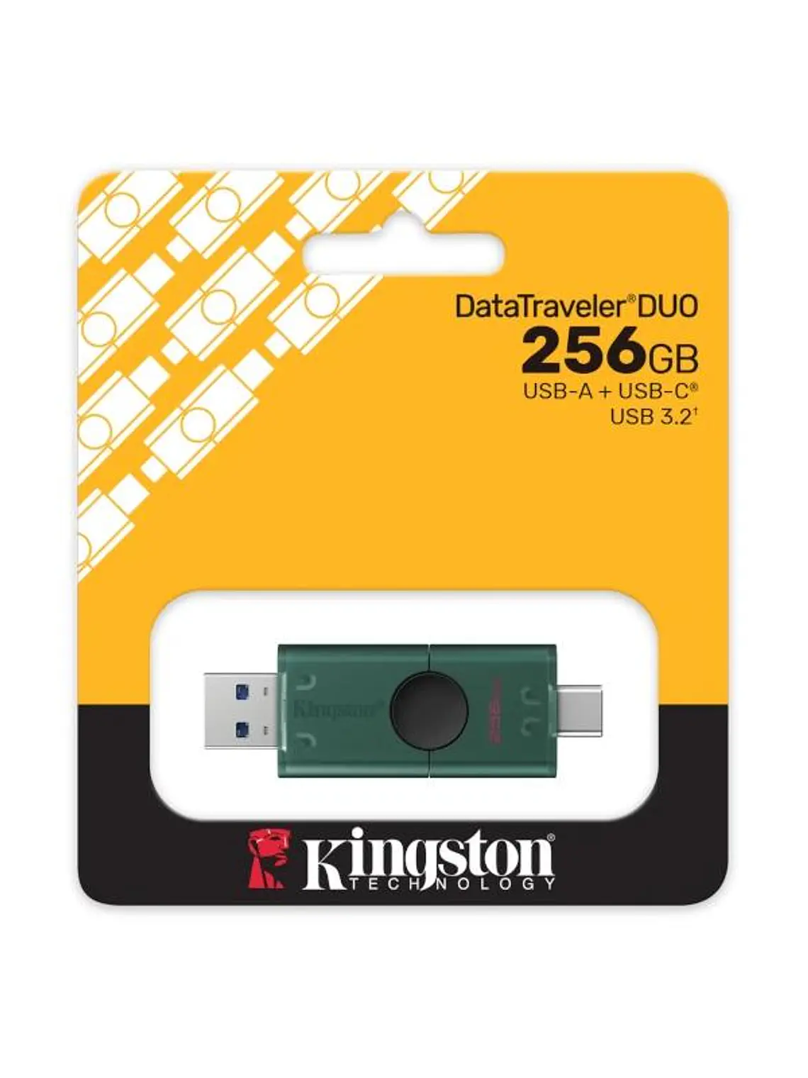 Kingston DataTraveler 256GB USB 3.2 Gen1 DuoG2 4
