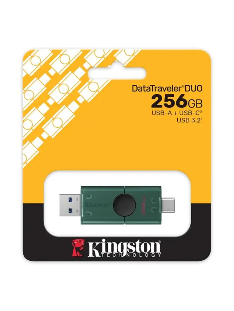 Kingston DataTraveler 256GB USB 3.2 Gen1 DuoG2 4