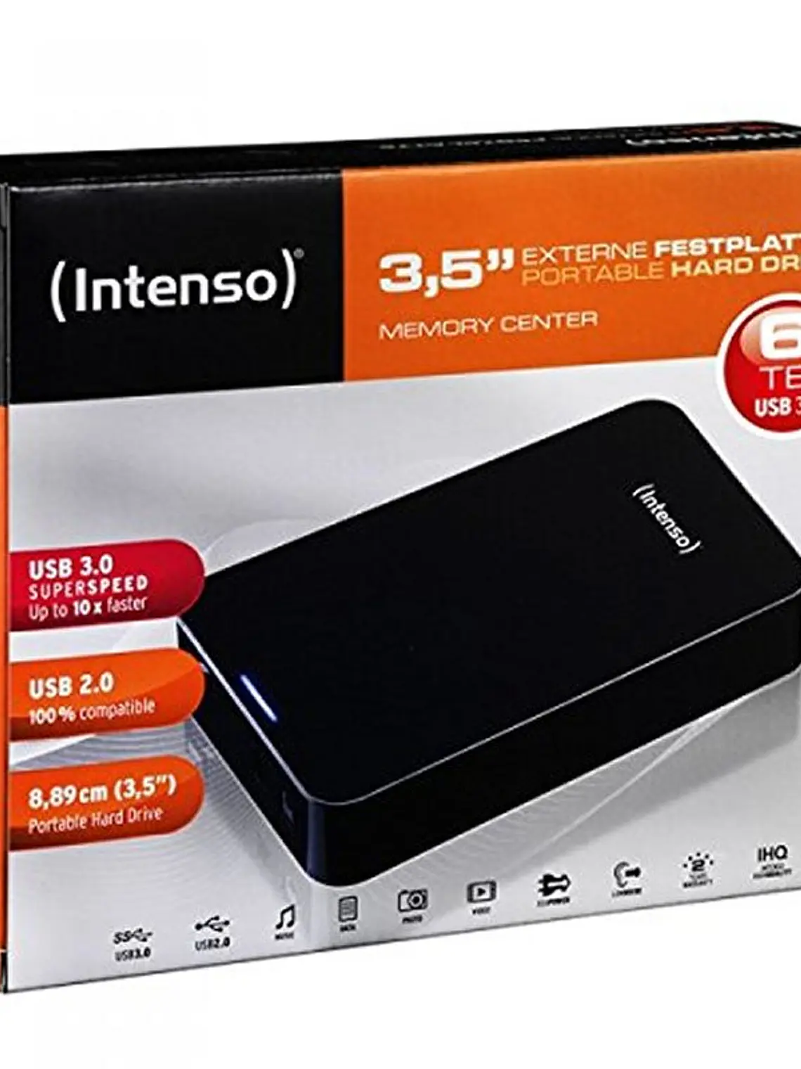 Intenso HDD Externo 6031514 6TB 3.5