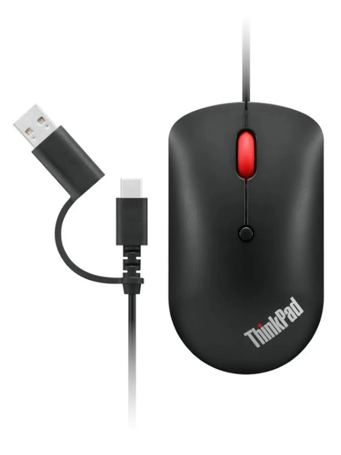 Lenovo Ratón compacto con cable ThinkPad USB-C 4