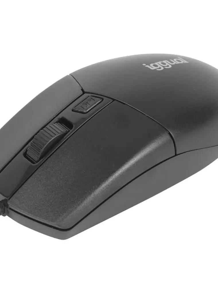 iggual Ratón óptico COM-BUSINESS2-2400DPI negro 1