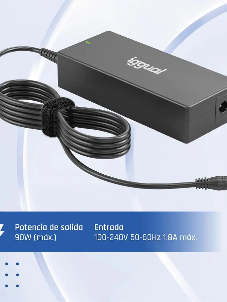 iggual Cargador Universal Automático CUA-C-12T-90W 2