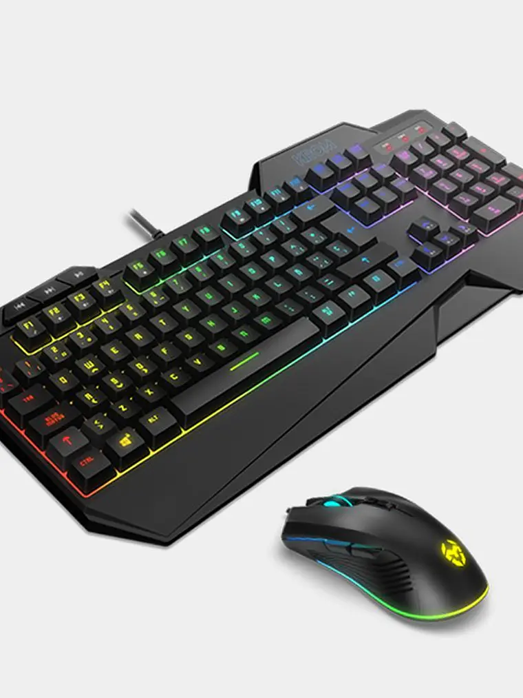 Krom Pack Teclado Semimecanico y Raton Krusher SP 2