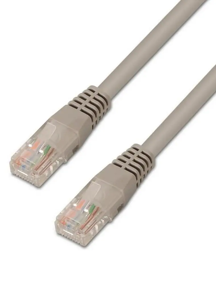 Aisens Latiguillo RJ45 CAT.6 UTP AWG24 gris 7.0m 2