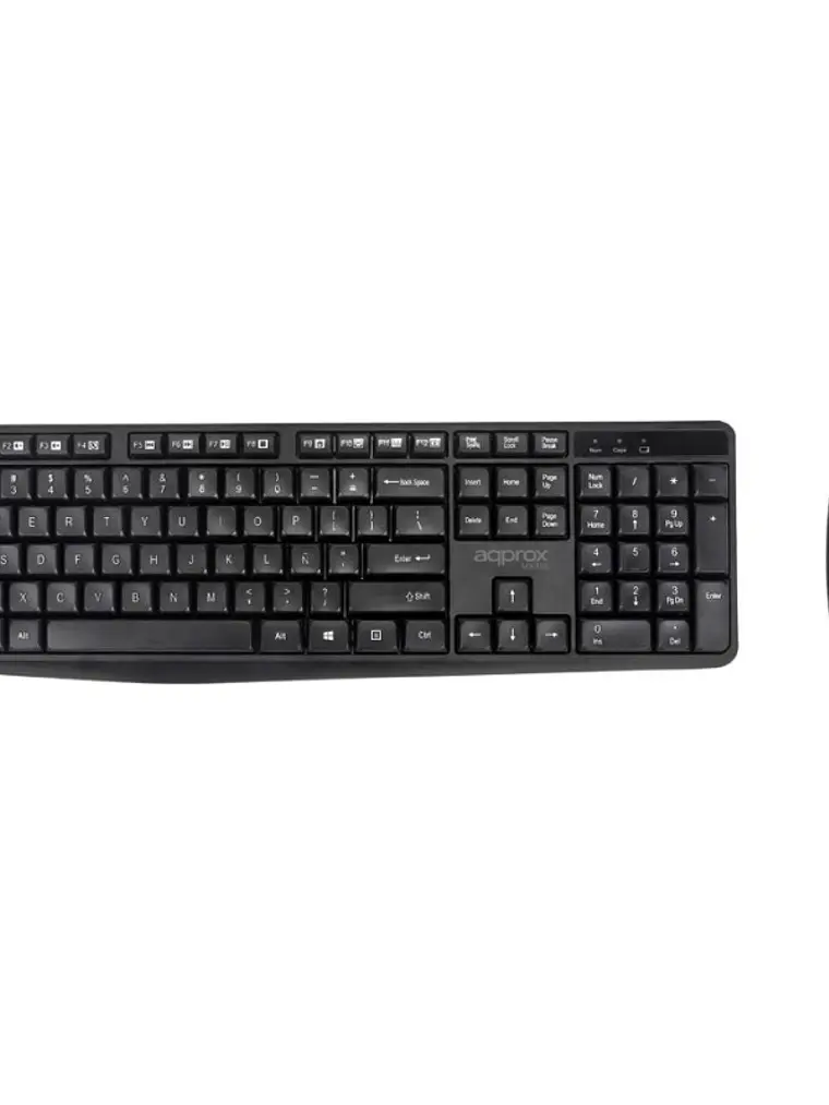 approx! MK335 Kit Teclado+Ratón 2.4GHZ Negro 1