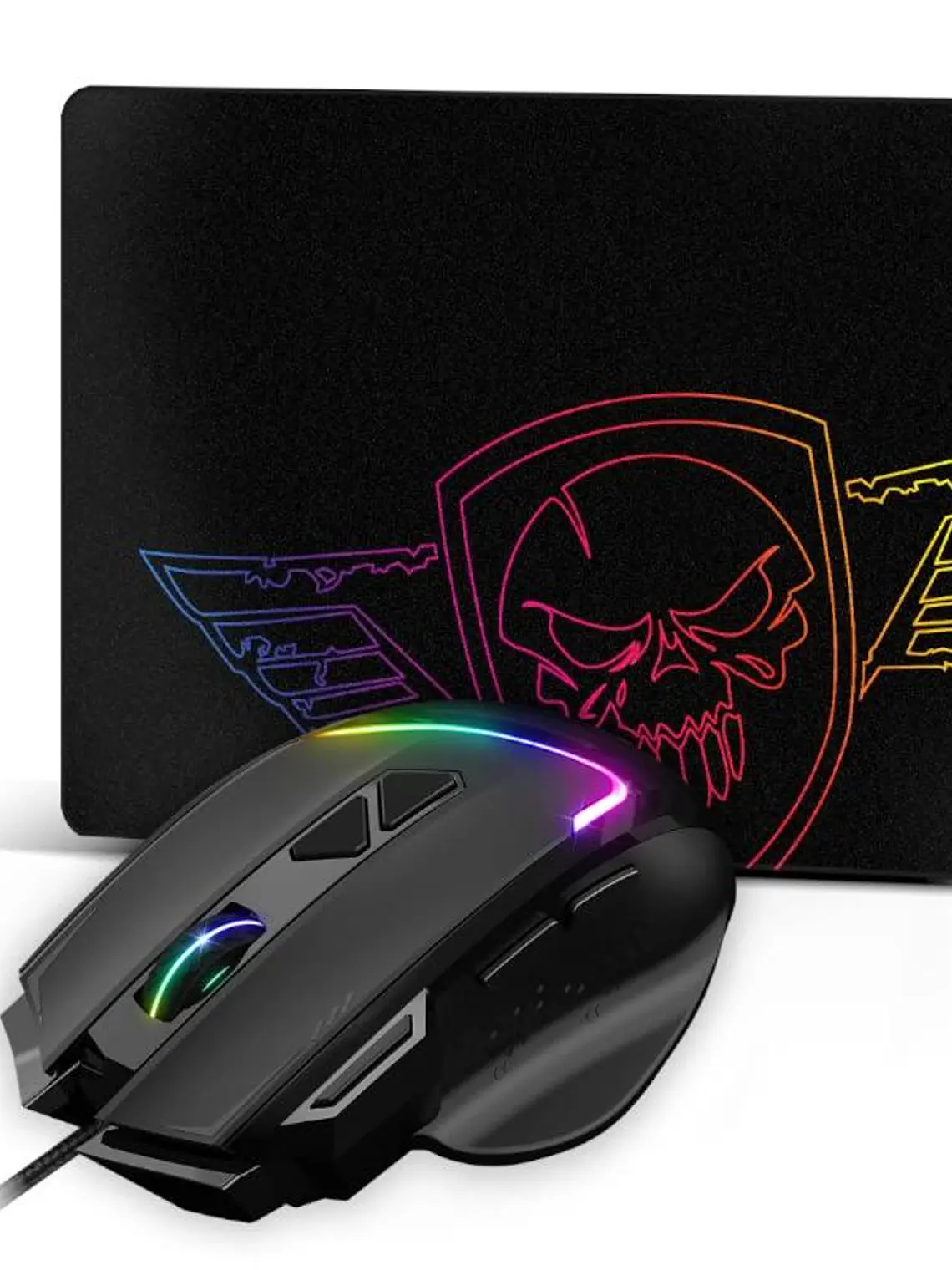 Spirit of Gamer Ratón Pro M3 RGB + Alfombrilla 3