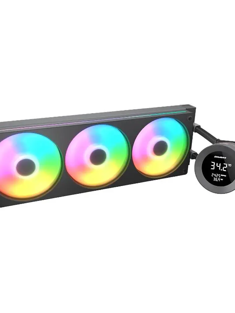 Cougar Ref. Liquid.Poseidon Vistek ARGB 360 Black 2