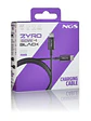 NGS CABLE CARGA RAPIDA USB-C A USB-C 1M NEGRO - Miniatura 4