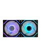 Nox Vent. HUMMER PRO LINK Kit x3 F.ARGB Mag Negro - Miniatura 3