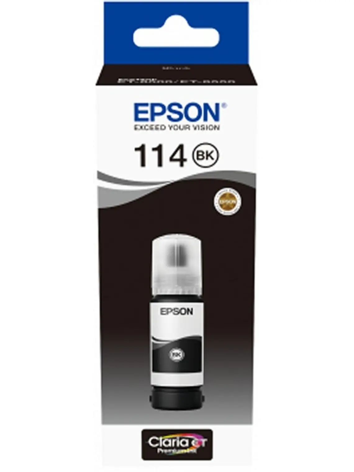 Epson Botella Tinta Ecotank 114 Negro 1