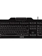 Cherry Teclado+lector chip integrado (DNIe) Negro - Miniatura 1