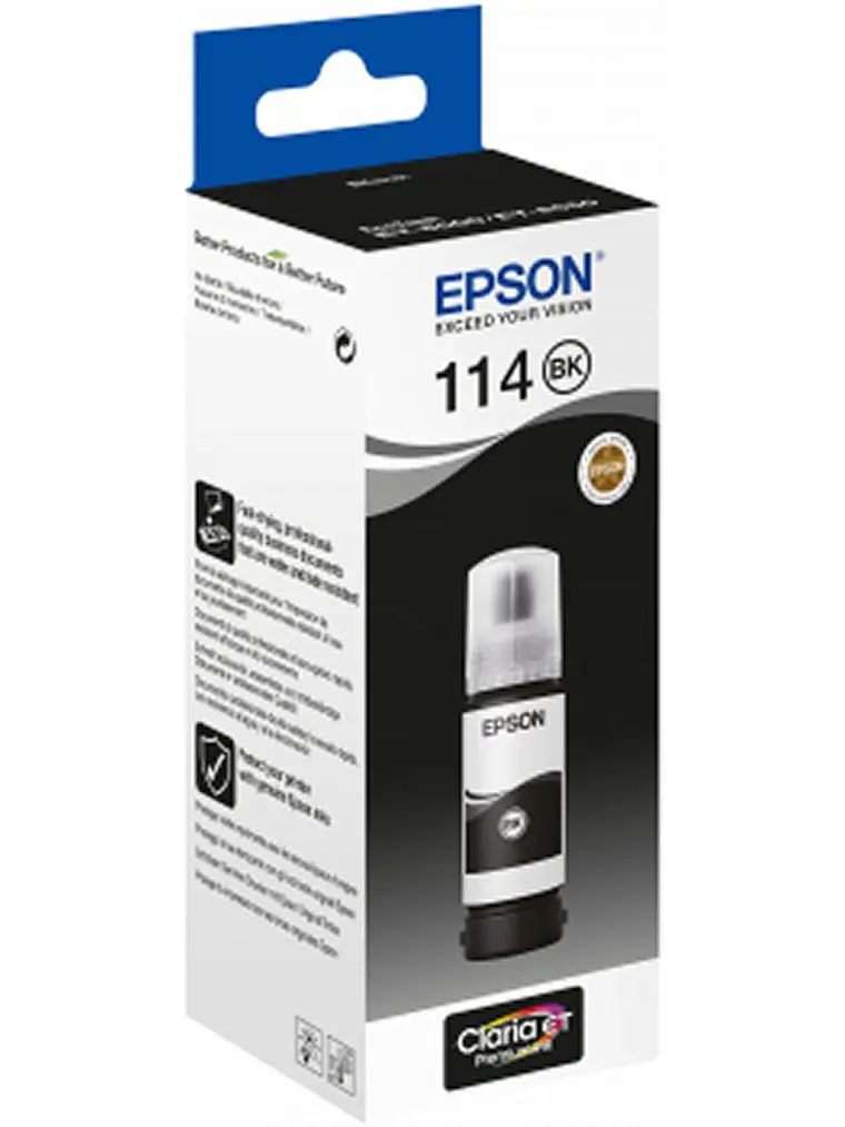 Epson Botella Tinta Ecotank 114 Negro 2