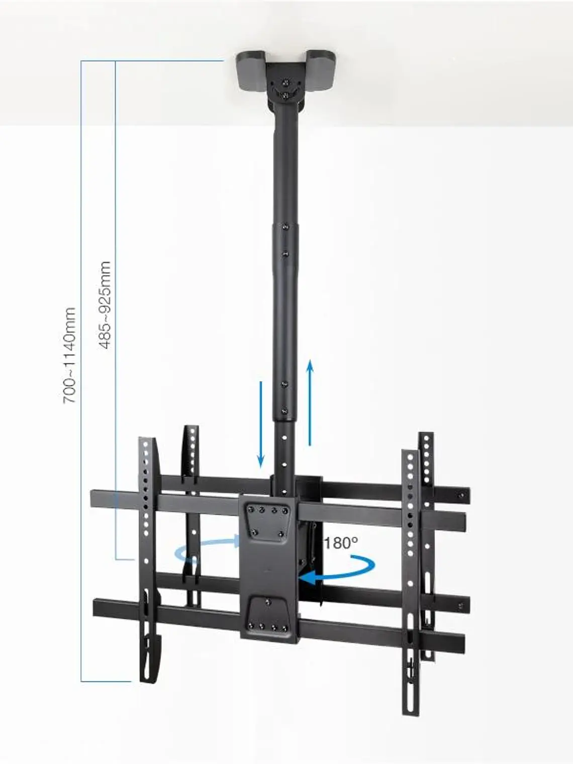 Tooq LPCE2286TSLI-B Soporte techo 2 TV 43