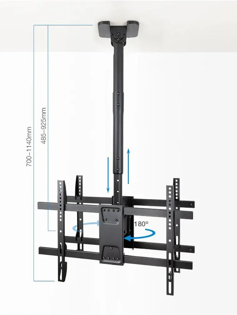 Tooq LPCE2286TSLI-B Soporte techo 2 TV 43