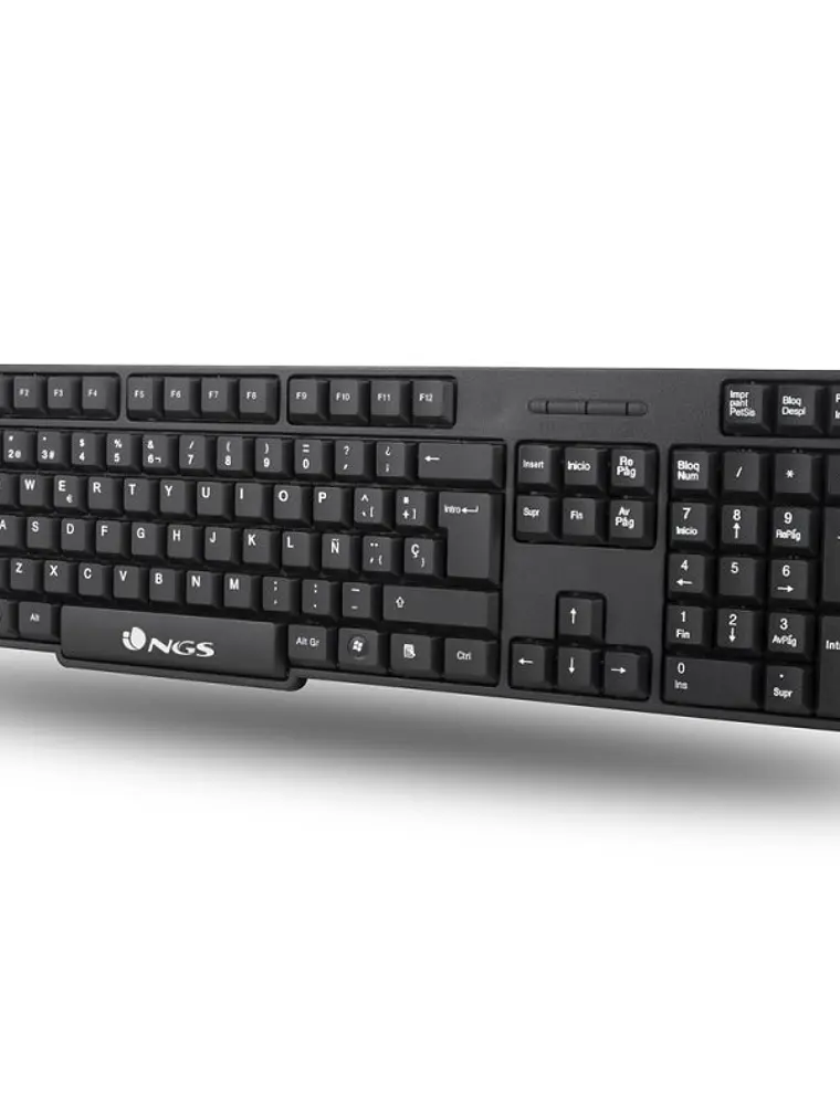 NGS EUPHORIAKIT TECL + RATON WIRELESS 2,4GHZ NEGRO 3