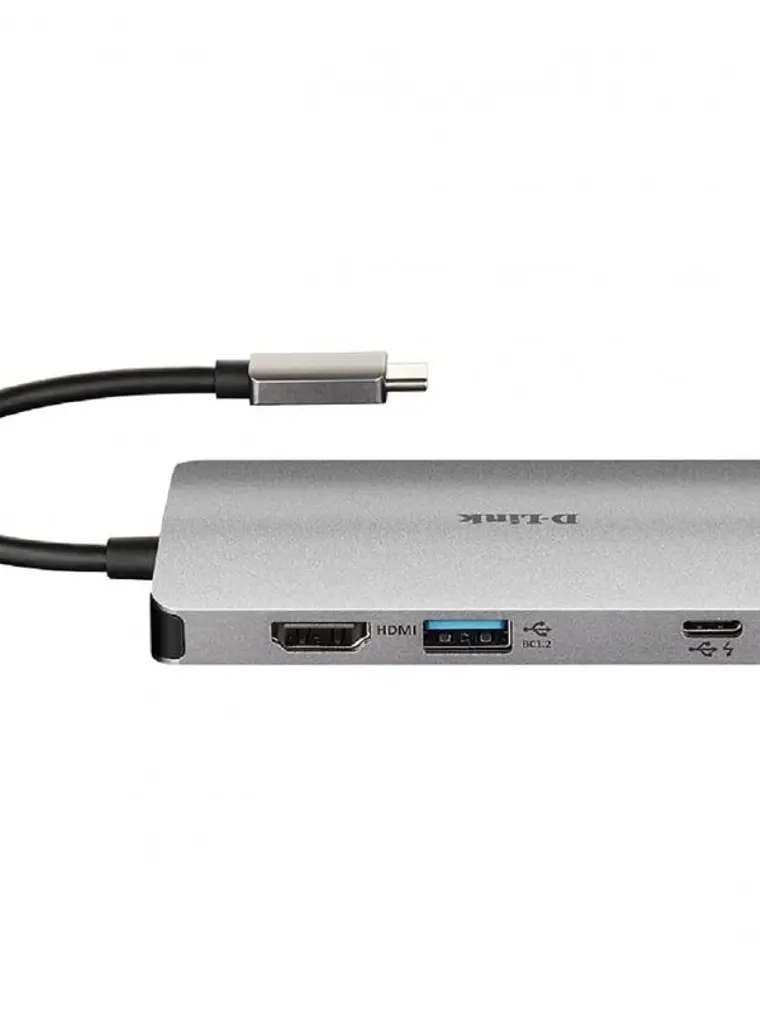 D-Link DUB-M810 Hub USB-C 8 en 1 HDMI/Eth/CardRead 2