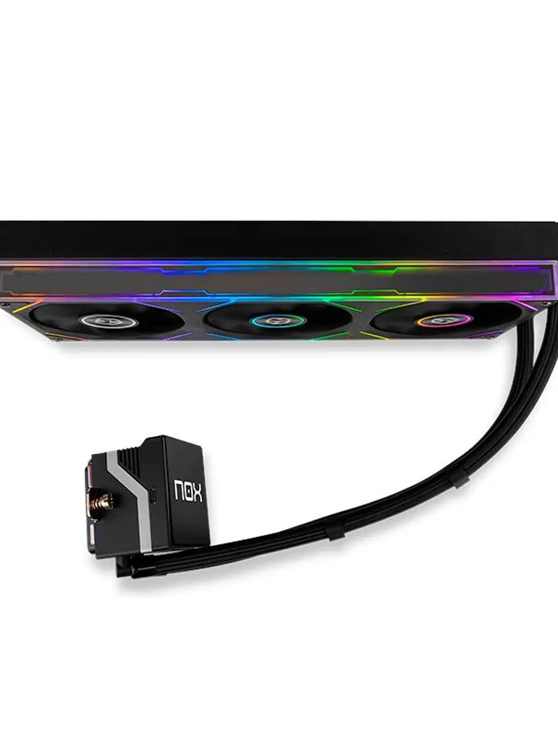 Nox Ventilador HUMMER M-360 LCD Kit RL Mag. ARGB N 3