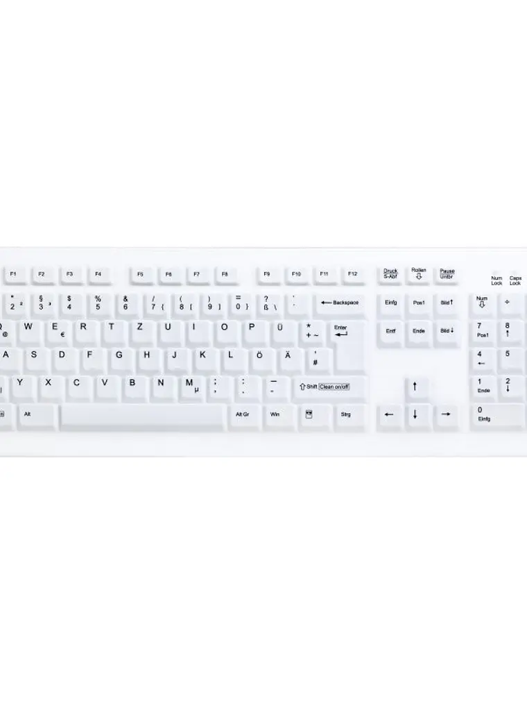 CHERRY Teclado Lava-desi pad numérico Blanco 1