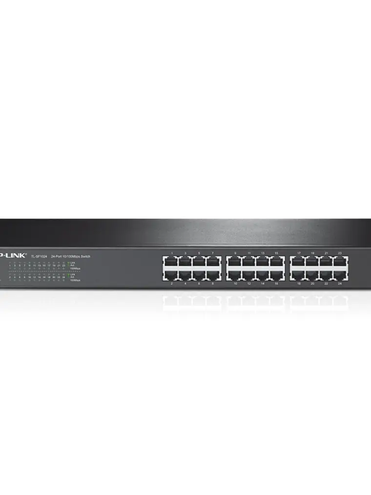 TP-LINK TL-SF1024 Switch 24x10/100Mbps Metal 1