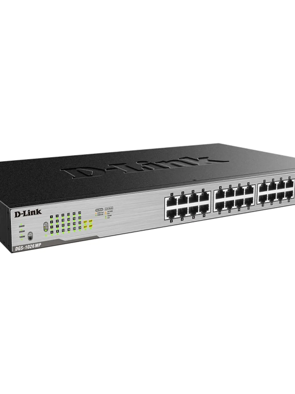 D-Link DGS-1026MP Switch 24xGB PoE+ 2xSFP 2