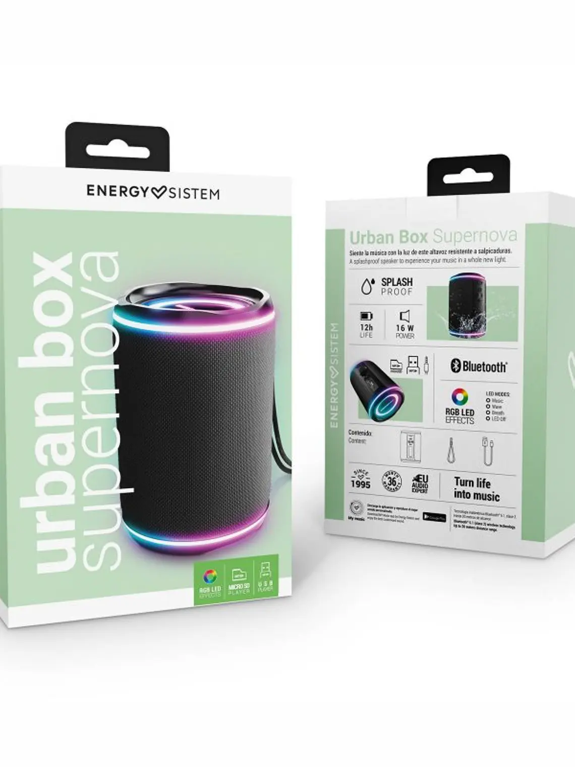 Energy Sistem Urban Box Black Supernova 4