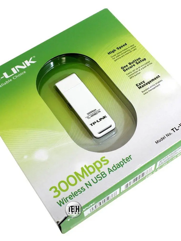 TP-LINK TL-WN821N Tarjeta Red WiFi N300 USB 2