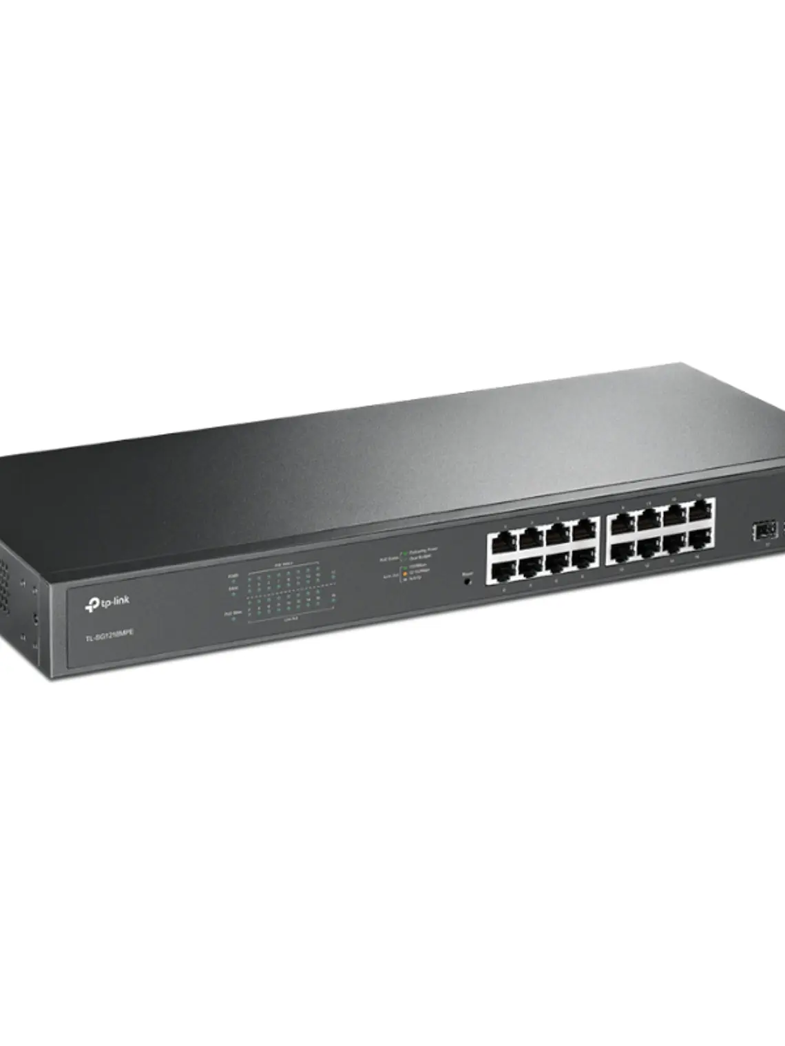 TP-LINK SG1218MPE Switch 16xGB PoE+ 2xSFP 2