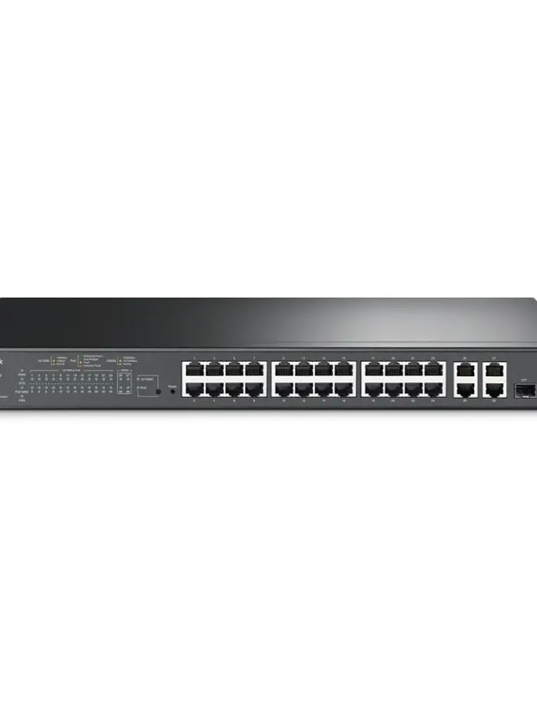 TP-Link SL2428P Switch 24x10/100Mbps PoE+ 4xGb 1