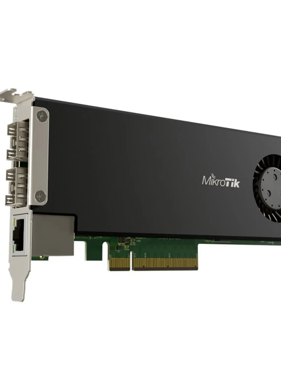 Mikrotik CCR2004-1G-2XS-PCIe Adap 2xSFP28 1xGbE LP 1