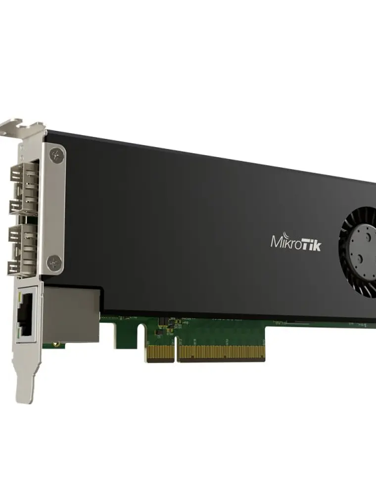 Mikrotik CCR2004-1G-2XS-PCIe Adap 2xSFP28 1xGbE LP 1