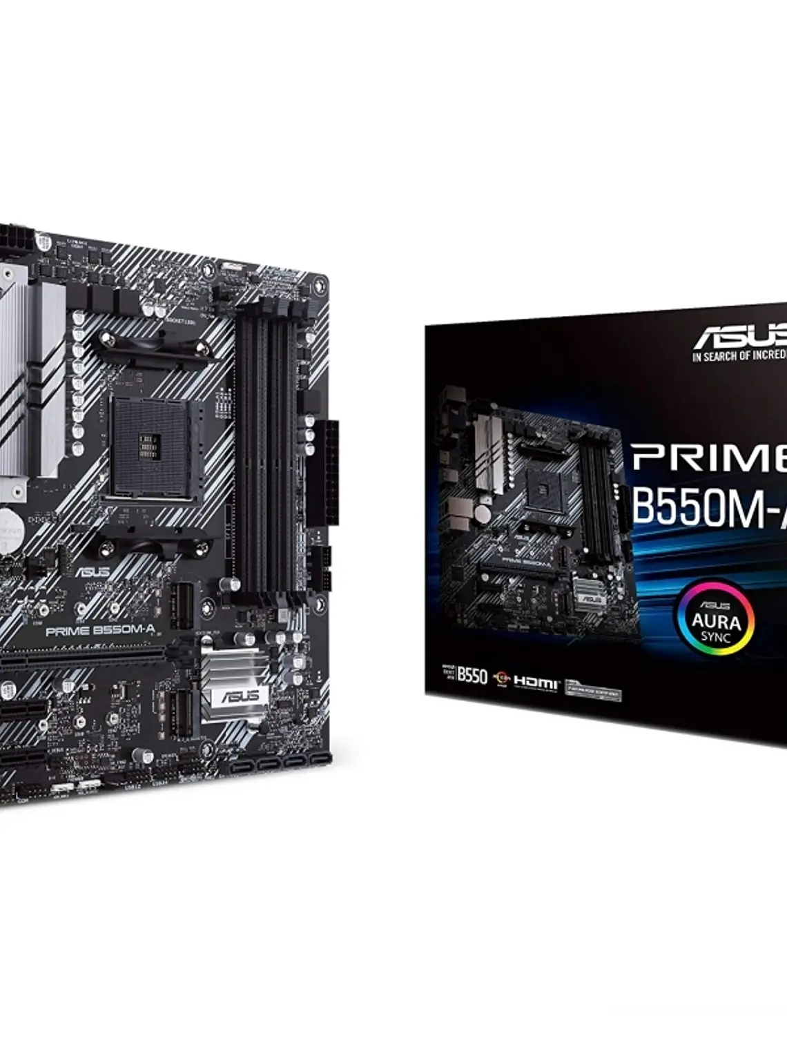 ASUS Placa Base PRIME B550M-A mATX AM4 1