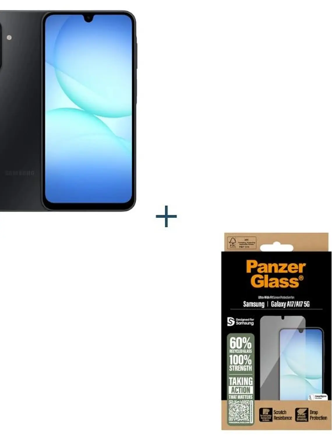 Samsung Galaxy A17 5G 128GB 4GB Negro+Prot Panzer 1