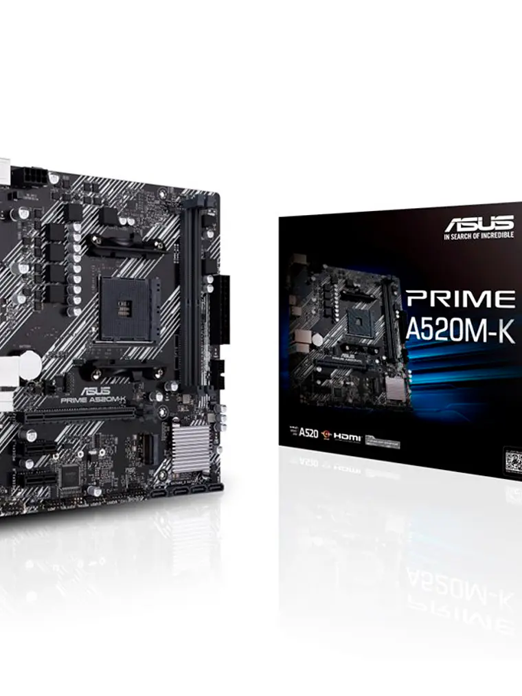 Asus Placa Base PRIME A520M-K  mATX AM4 2
