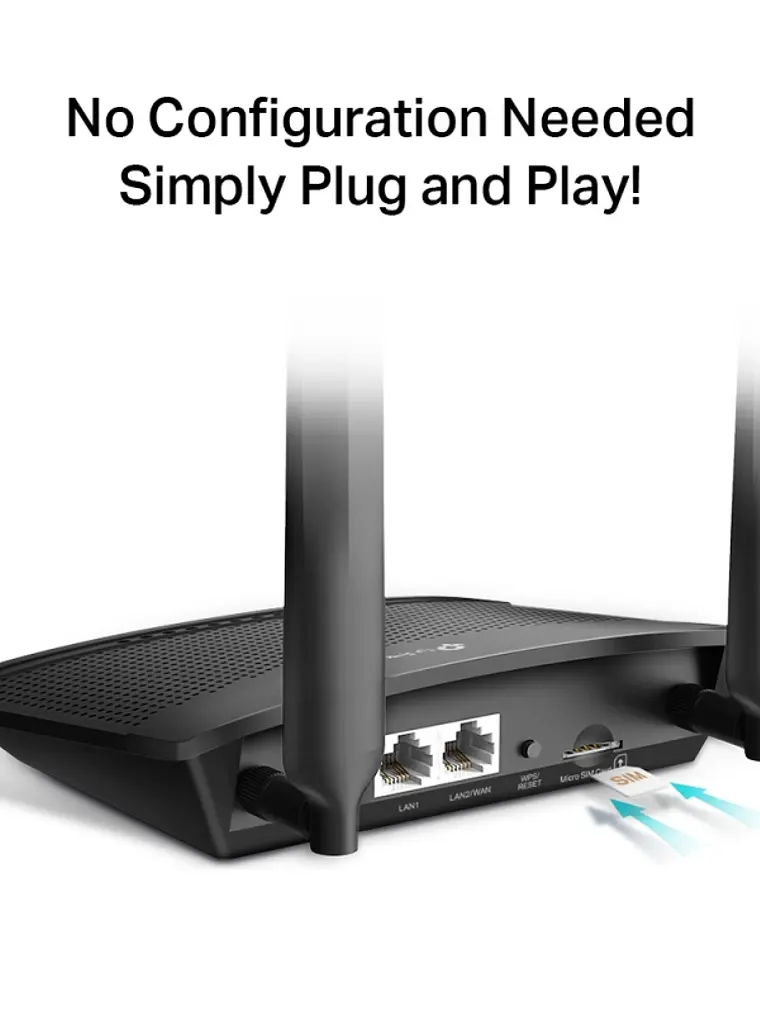 TP-LINK TL-MR100 Router 4G LTE WiFi N300 3