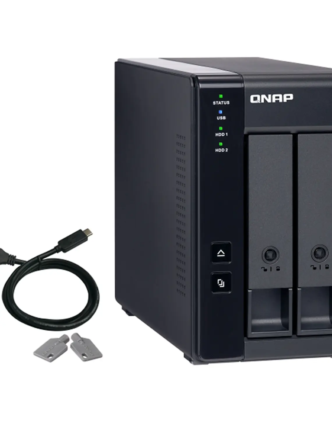 QNAP TR-002 Raid Expansion 2XHDD-Bay 1xUSB-C 3.2 2