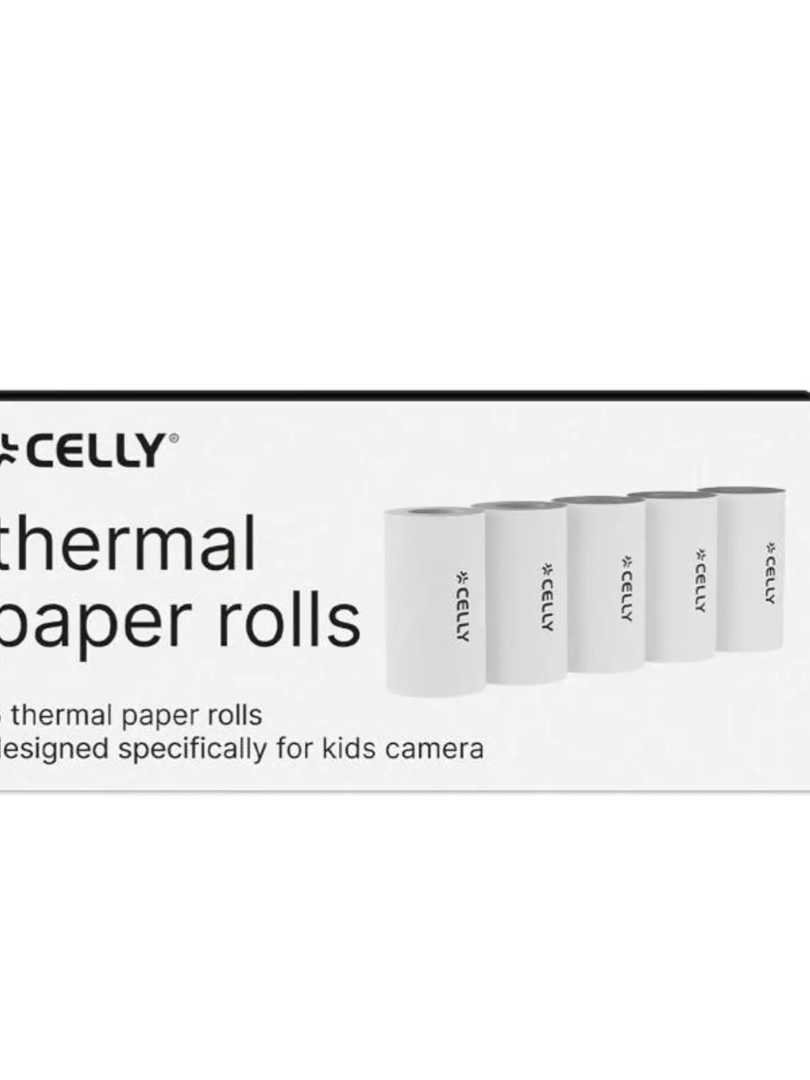 Celly rollo papel para camara KIDSCAMPRINT 5 ROL. 4