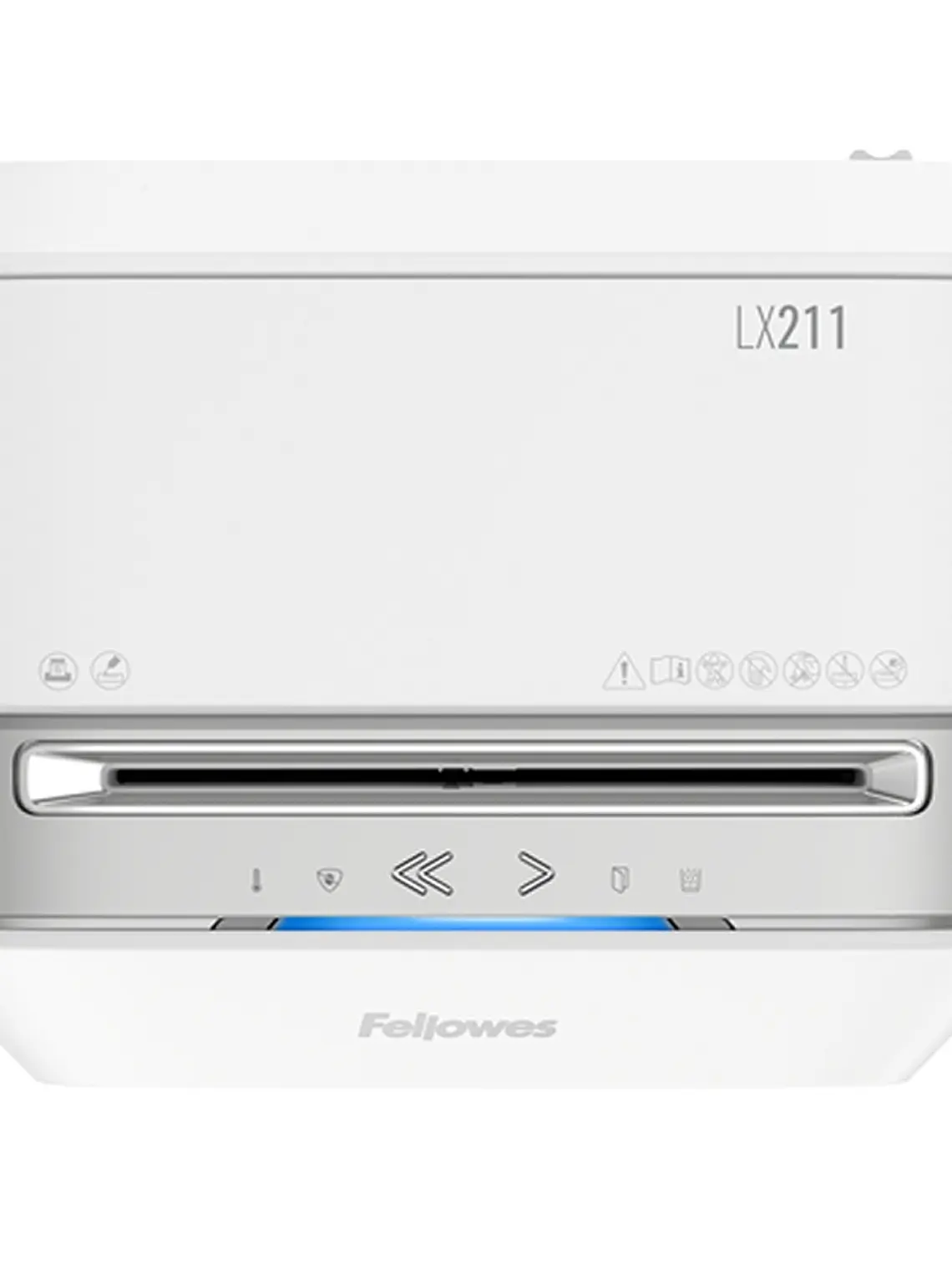 Fellowes Destructora LX211 Blanca microcor. 2x12mm 4