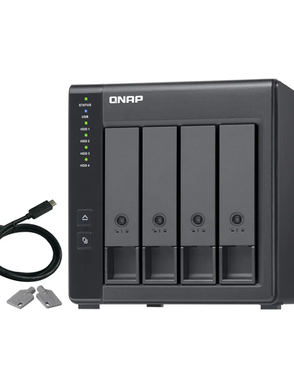 QNAP TR-004 Raid Expansion 4XHDD-Bay 1xUSB-C 3.2 4