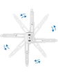 Tooq PJ2012T-W Soporte Proyector Techo Blanco - Miniatura 3