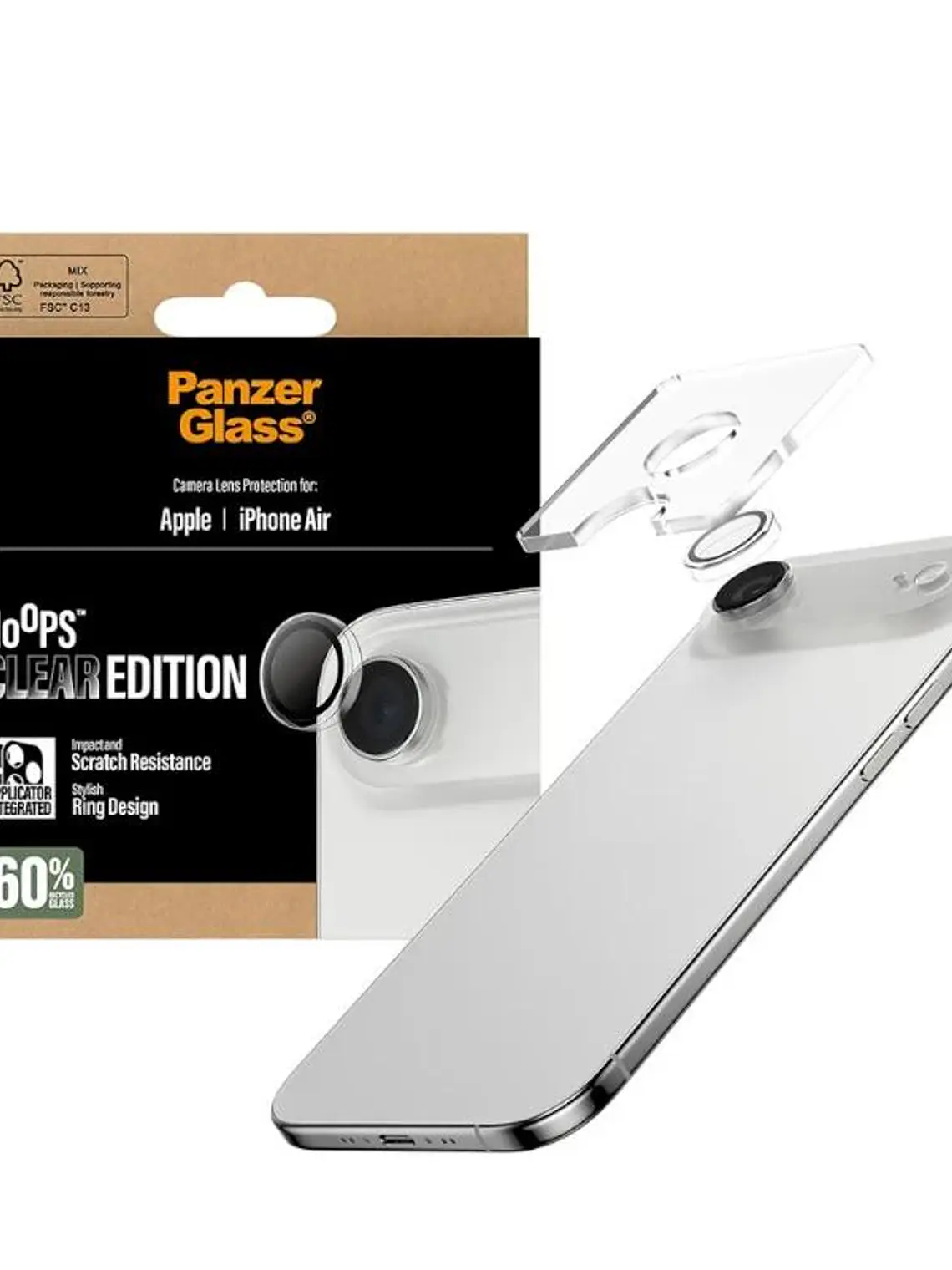PanzerGlass Hoops Camara Protector iPhone Air 2