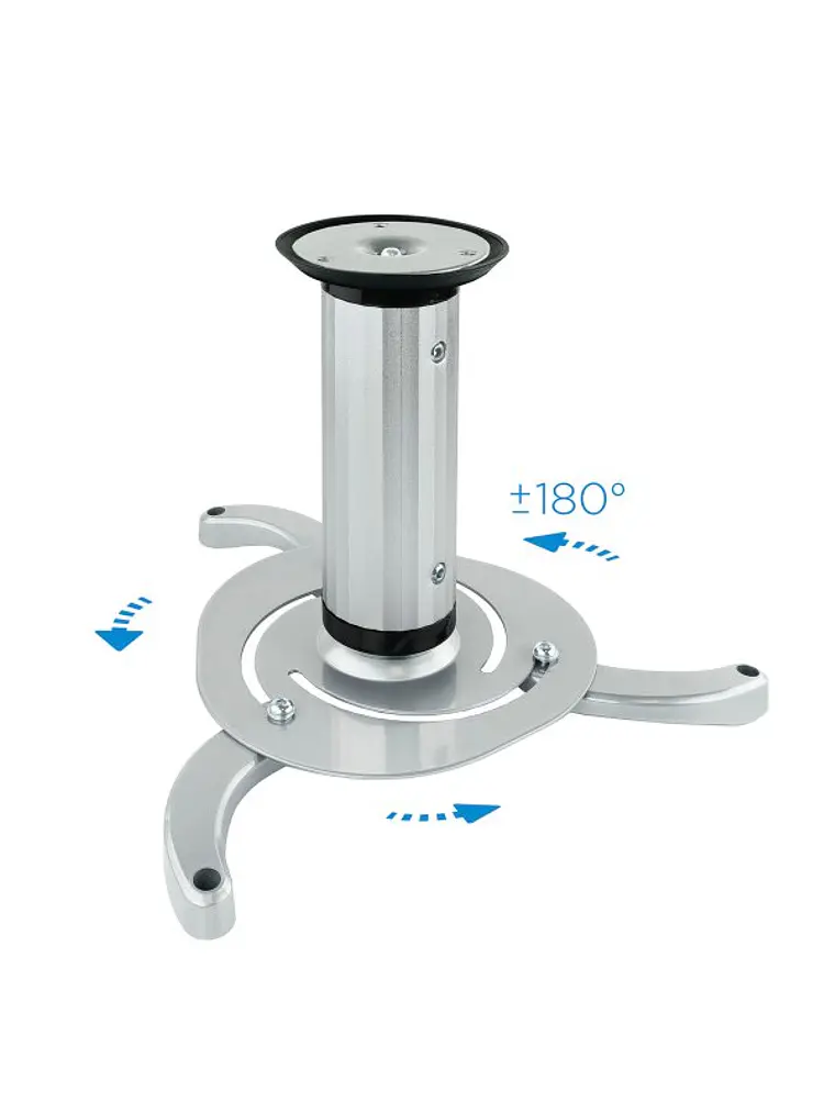 Tooq PJ1010TN-S Soporte Proyector Techo Plata 2