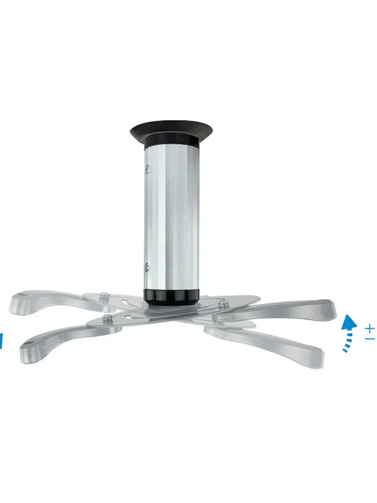 Tooq PJ1010TN-S Soporte Proyector Techo Plata 3