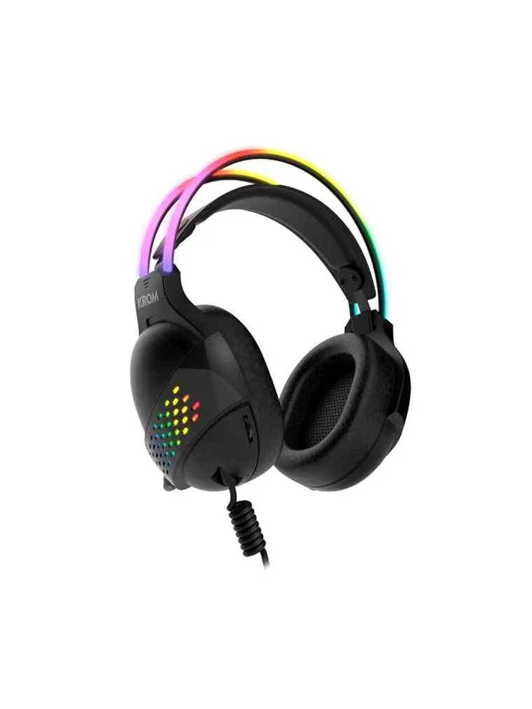 KROM Auricular Gaming KLAIM RGB LED 1