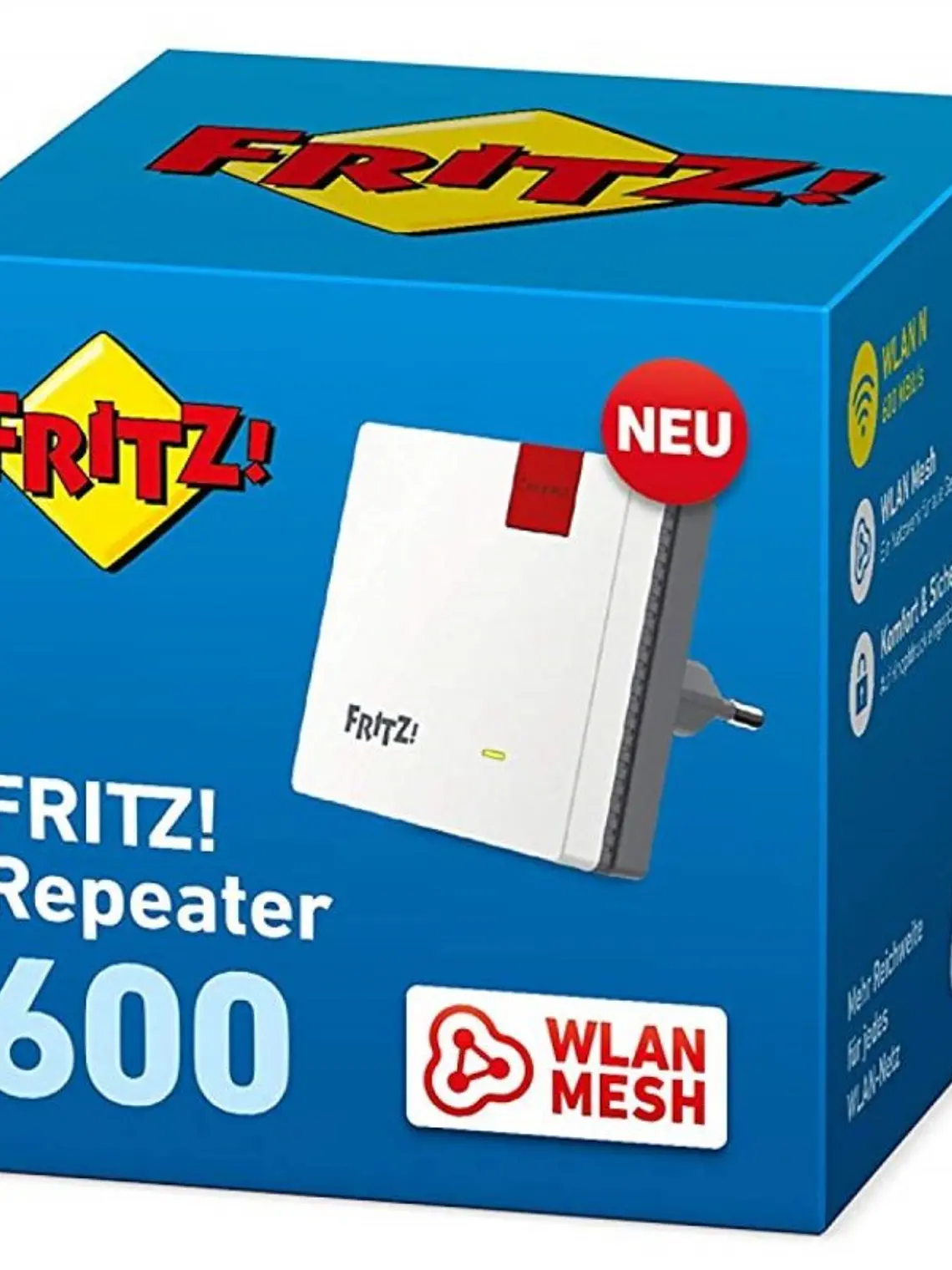 FRITZ! Repeater 600 Extensor Repetidor N600 3
