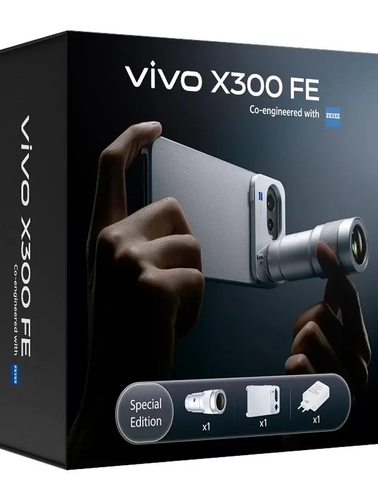 VIVO X300 FE 5G Black + Ch90w + Kit fotografico 1