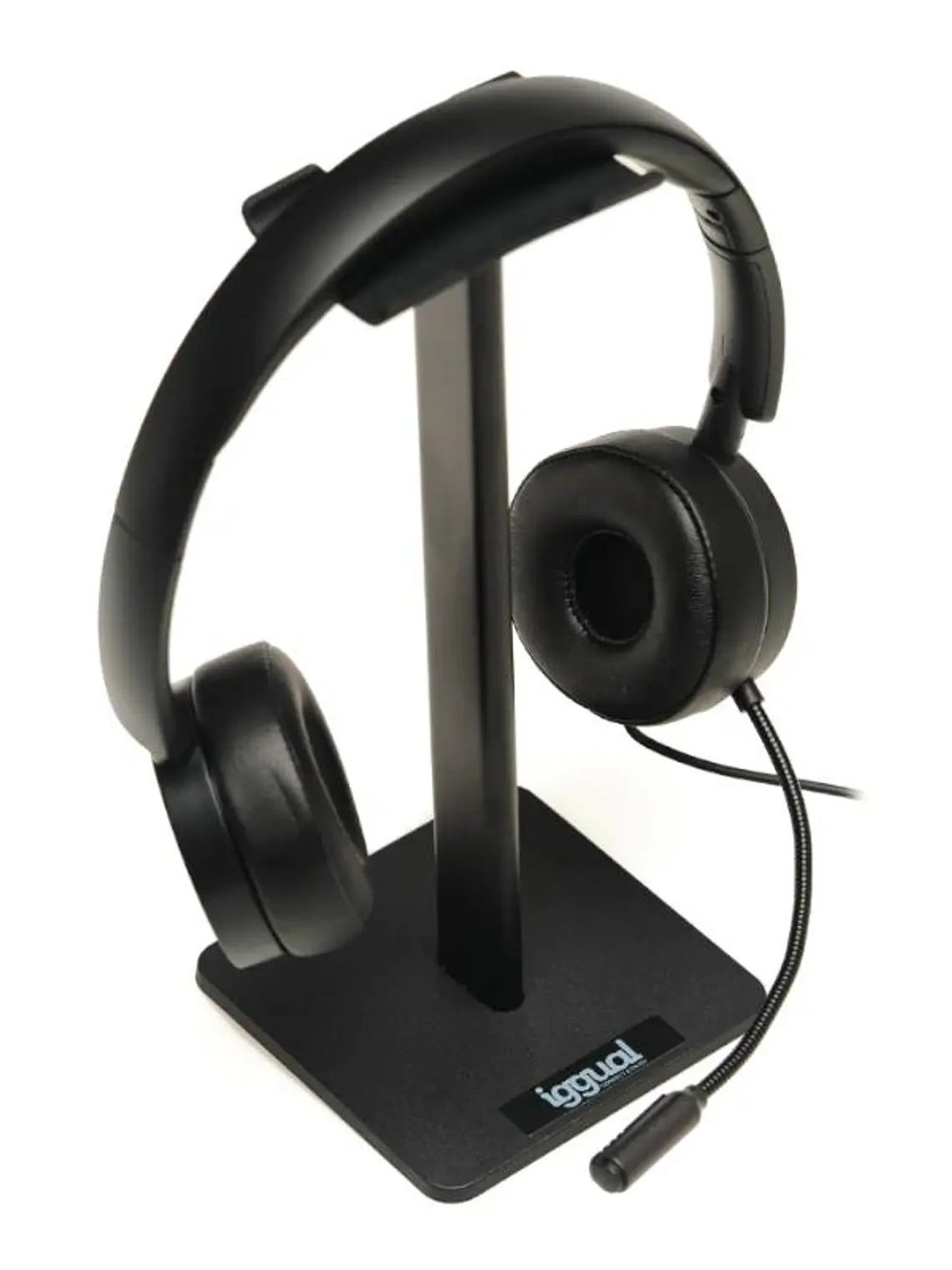 iggual Soporte para auriculares SA22 negro 3