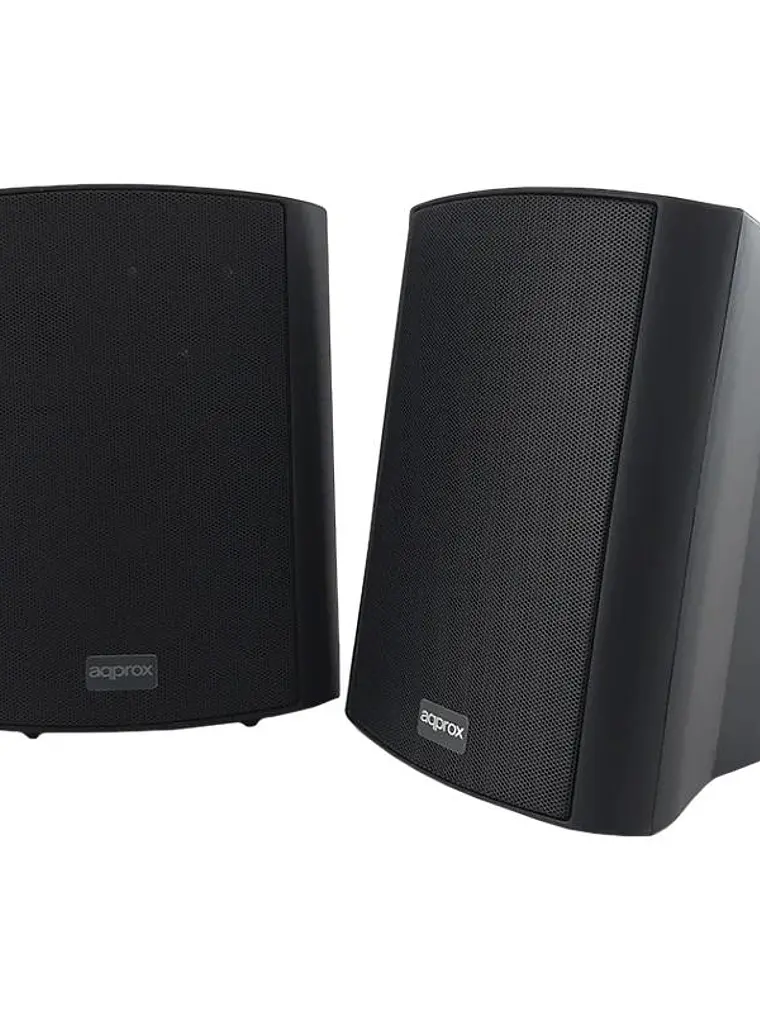 Approx Altavoces Pared Dig.2x30W kit de mont negro 2