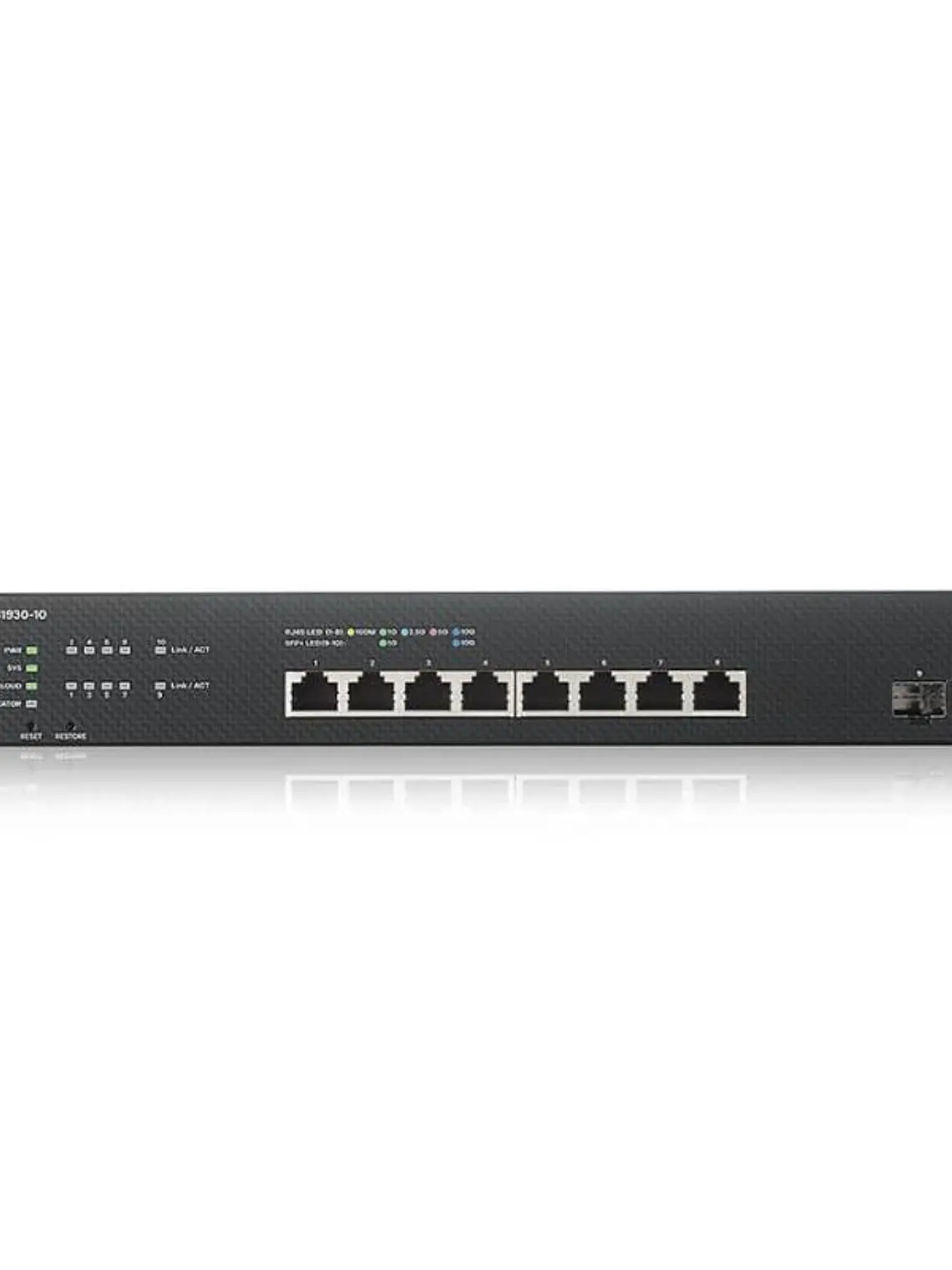 ZyXEL XS1930-10 Smart Switch 8xmGb 2x10Gb SFP+ L3 2