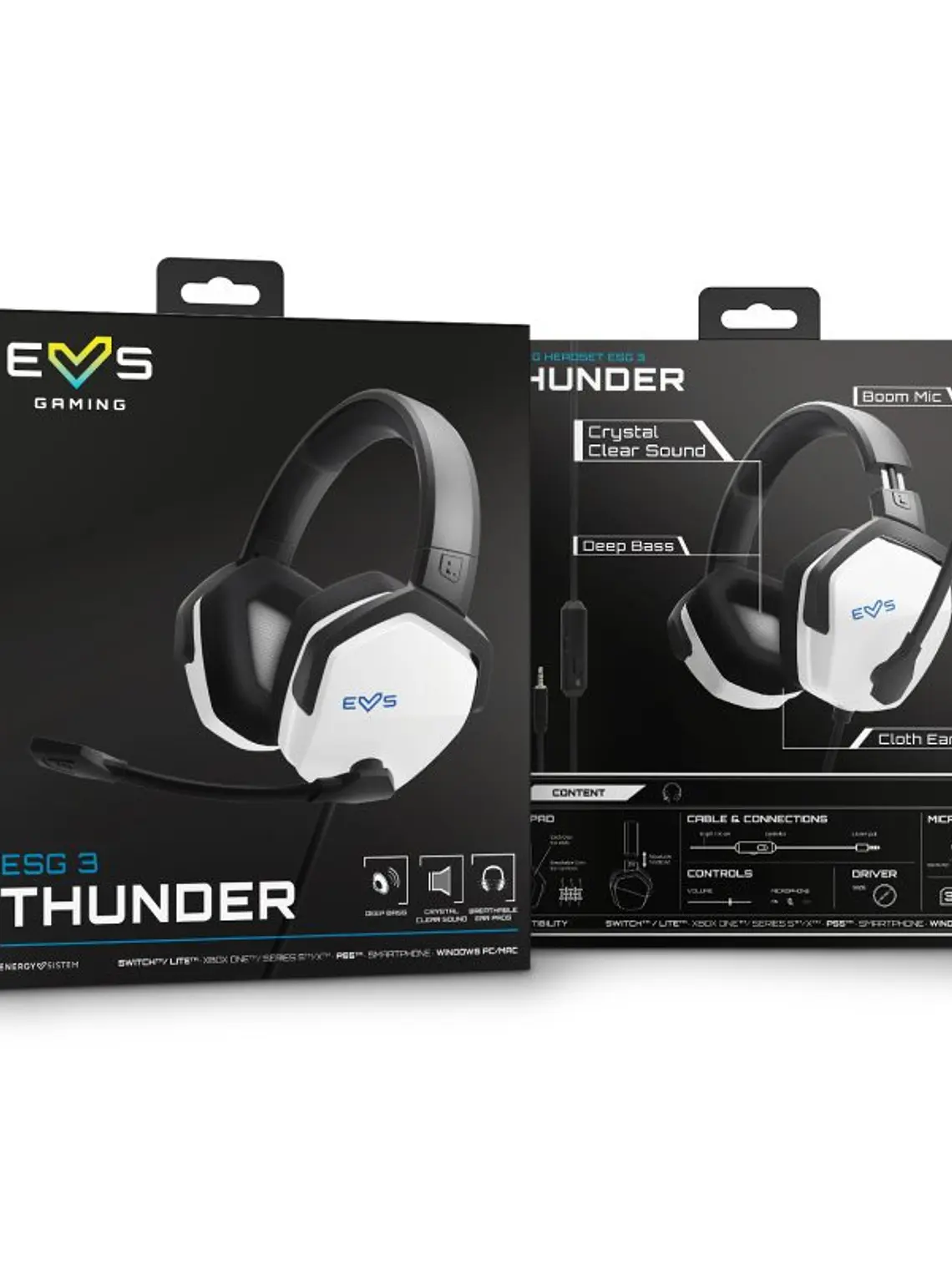 ENERGY SISTEM Auricular Gaming Headset ESG 3 White 4