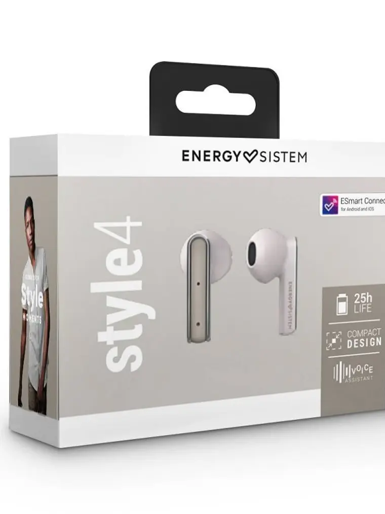Energy Sistem Auriculares TW Style 4 Cream 2